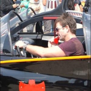 JAMES PITT (AVATAR) at the George Barris (creator of the original batmobile) 2010 custom car unveiling