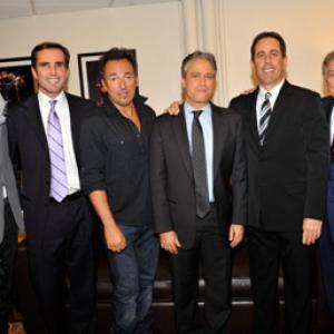 Jerry Seinfeld, Tony Bennett, Bruce Springsteen, Jon Stewart, Bob Woodruff and Joe McHale