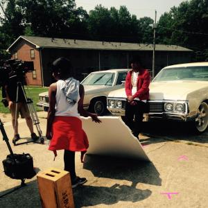 On location in Montrell Homes in Atlanta Ga filming Products of the American Ghetto