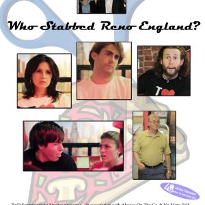 Poster for Who Stabbed Reno England? RnD Entertainment Studios submission to the 2011 48 Hour Film Project in Tampa  StPetersburg