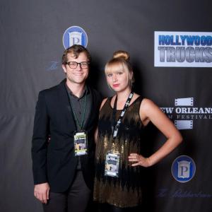 Rex New and Thia Schuessler at Scene Magazines A Film Fest Affair at the 2012 New Orleans Film Festival
