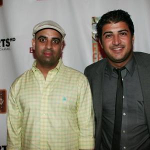 Rez Dahya and Khalid Klein at the Hollyshorts screening of Esha