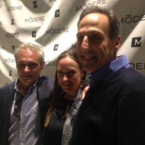 With co-directors Cayman Grant-City and Joe Lavine at the Boston Film Festival premiere of 