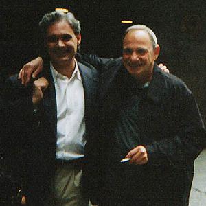 The author with former mobster Henry Hill architect of the basketball fix highlighted in the book Fixed How Goodfellas Bought Boston College Basketball and the documentary Playing For The Mob