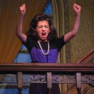 Brigid Harrington as Elizabeth Taylor at Broadway's 23rd Annual Gypsy of the Year Competition.