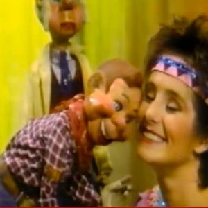 Stevie Vallance as Princess Summer Fall Winter Spring opposite Buffalo Bob and Clarabelle in Howdy Doodys 40th Anniversary 80s