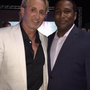 David Meister and Darius Cottrell at Genlux Magazine Fashion Benefit Party and David Meister Runway Show