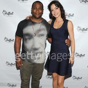 Darius Cottrell and Emmanuelle Vaugier at The 2015 Fluffball event at The Little Door