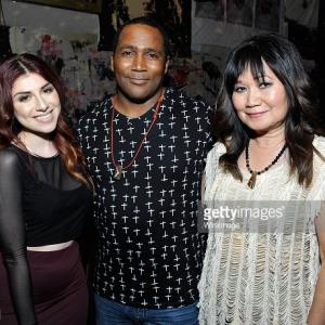 Alexa Ferr Darius Cottrell and Jennifer Reeves at J Reeves PreEmmy Awards Party