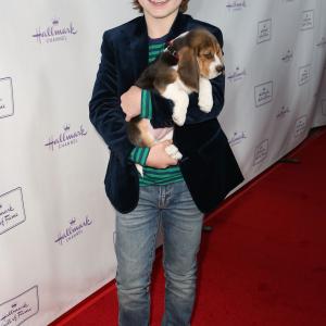 Griffin Kane at the Red Carpet Premiere for One Christmas Eve