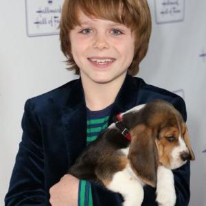 Griffin Kane at the Premiere of One Christmas Eve