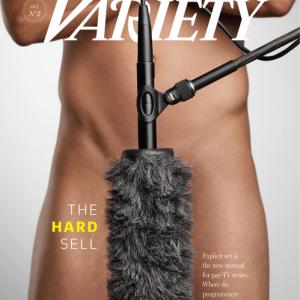 On the cover of VARIETY