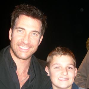 Jack and Dylan McDermott in a staged reading of 