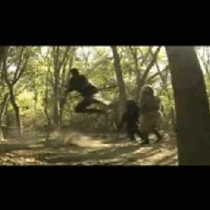 Jeffrey James Lippold as Drifter Jump Spinning back Kick