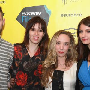 Bridey Elliott, Clare McNulty, Sarah-Violet Bliss and Charles Rogers at event of Fort Tilden (2014)