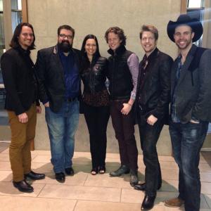 With my brothers group Home Free  winners of NBCs The SingOff Season 4