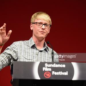 Cinematographer Matt Porwoll of Cartel Land accepts the US Documentary Special Jury Award Cinematography onstage at the Awards Night Ceremony during the 2015 Sundance Film Festival at the Basin Recreation Field House on January 31 2015 in