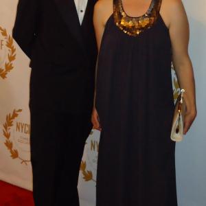 Lincoln and Natasha Fenner at the Red Carpet Opening Gala of the New York City International Film Festival