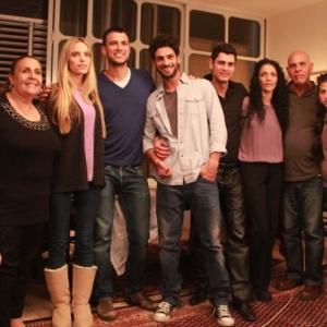 Uri Gavriel, Assi Azar, Aviv Alush, Rotem Sela, Ofer Hayoun, Hila Saada and Yaffa Levi in Lehiyot Ita (2013)