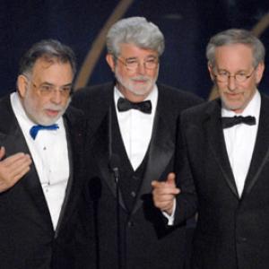 George Lucas, Steven Spielberg and Francis Ford Coppola at event of The 79th Annual Academy Awards (2007)
