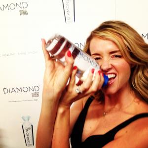 Melanie camp at the Diamond Water Launch 2013