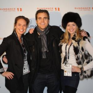 Melanie Camp with Brooke Pascoe and Wedd at Sundance 2012