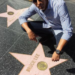 Rafael Torres in Hollywood  Bruce Lee Fan!