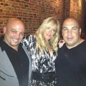 Actor Steve DiGennaro with Nanci & Mike DeLucia at the 2012 