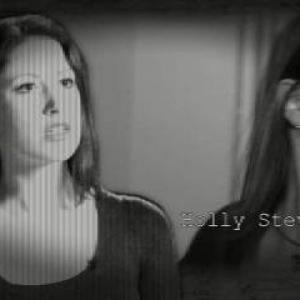Screen capture: Holly Stevens in the opening credits for 