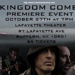 Kingdom Come poster! Graphic design by Jamie Tyson