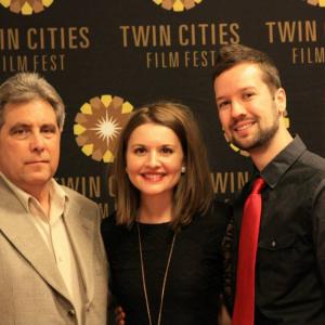At the 2014 Twin Cities Film Fest with my wife and dad for the premiere of Solitude