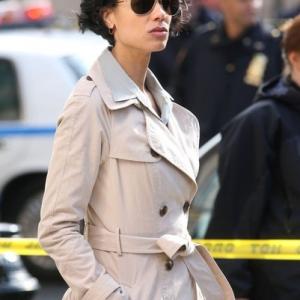 On the set of Unforgettable- NYC