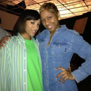 On the CrazySexyCool The TLC Story Set with Lil Mama as Left Eye