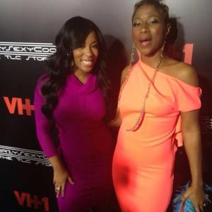 With K Michelle at my CrazySexyCool The TLC Story premier Oct 15 2013 in NYC