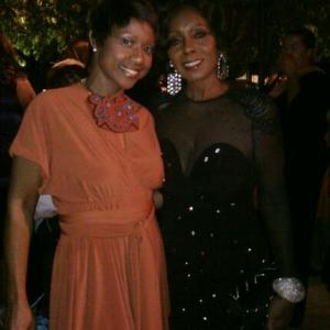 Judy Pace and I in VIP of The NAACP Theatre Awards 2012 Beverly Hills