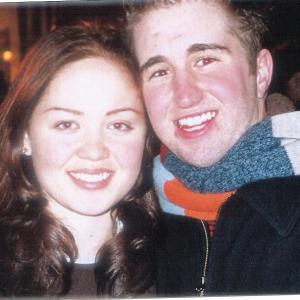 Erika Christensen and Travis Huff on the red carpet at the Rize After Party during the 2005 Sundance Film Festival
