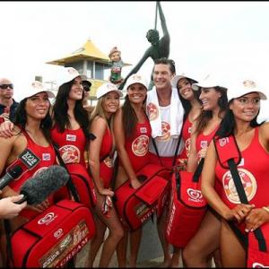 Baywatch Spoof with The Hoff