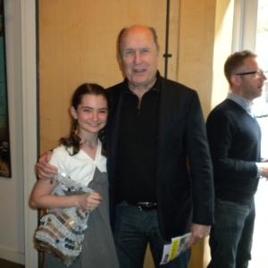 with Robert Duvall at The Orphan's Home Cycle