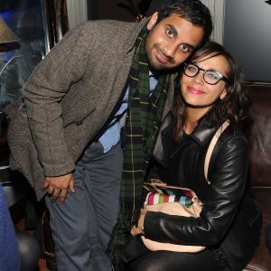 Rashida Jones and Aziz Ansari