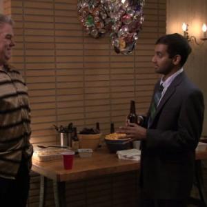 Still of Jim OHeir and Aziz Ansari in Parks and Recreation 2009