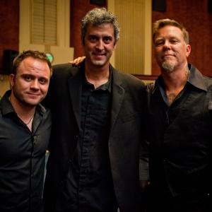 With director Justin Hunt and James Hetfield