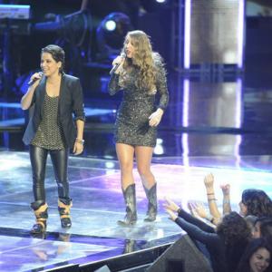 Still of Casey Weston and Vicci Martinez in The Voice (2011)