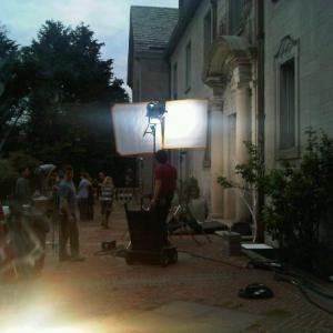 On the set of Excuse Me for Living
