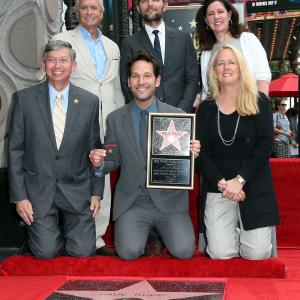 Michael Douglas, Adam Scott, Paul Rudd and Leron Gubler