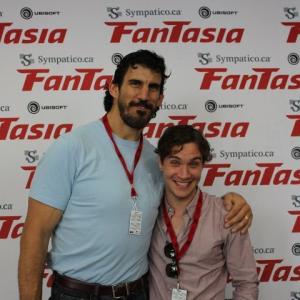 With Robert Maillet at the 2011 Fantasia International Film Festival