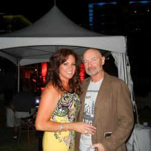 Terry Oquinn and I at BMW PRO AM