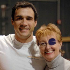Suzanne Lyons and Adrian Paul