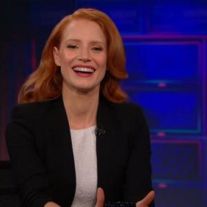 Still of Jessica Chastain in The Daily Show (1996)