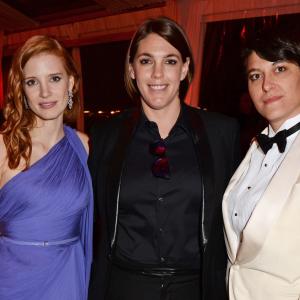 Jessica Chastain Chelsea Barnard and Megan Ellison at event of Foxcatcher 2014