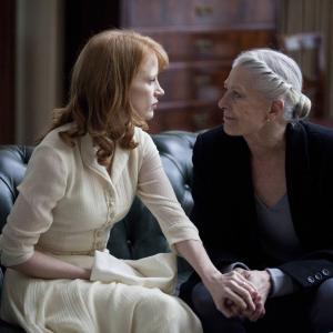 Still of Vanessa Redgrave and Jessica Chastain in Koriolanas 2011